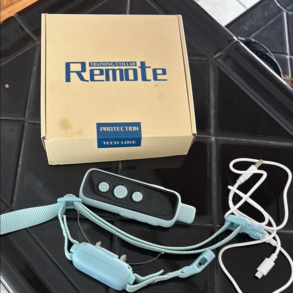 Blue Dog Training Collar with Remote